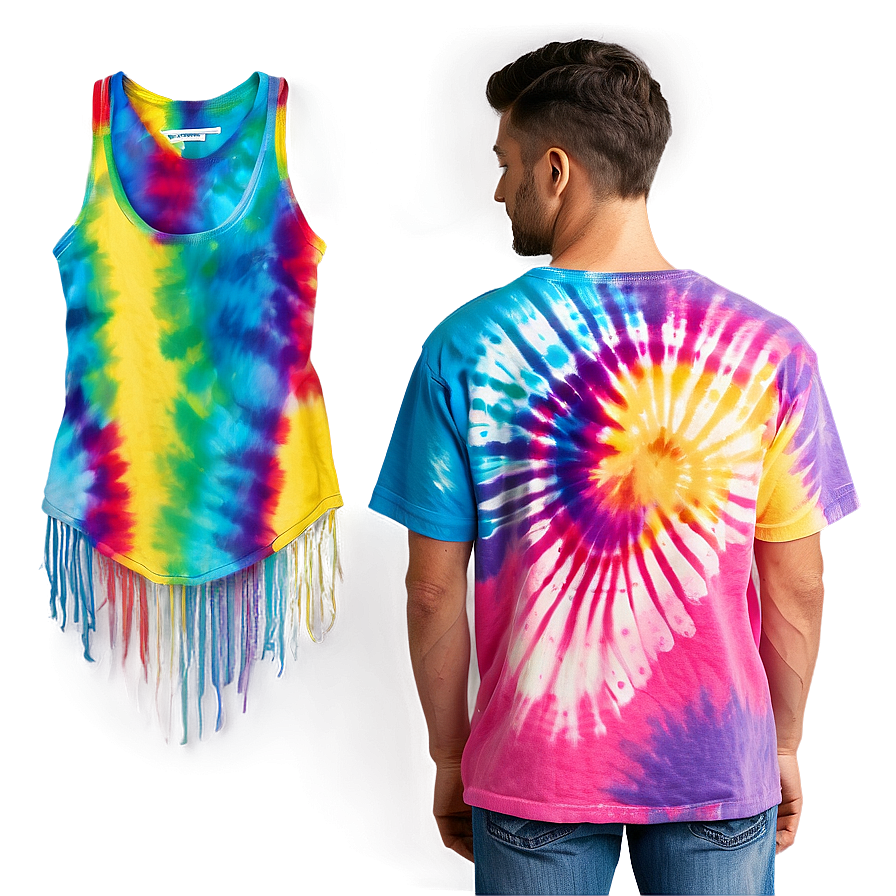 Watercolor Tie Dye Shirt Png 06282024