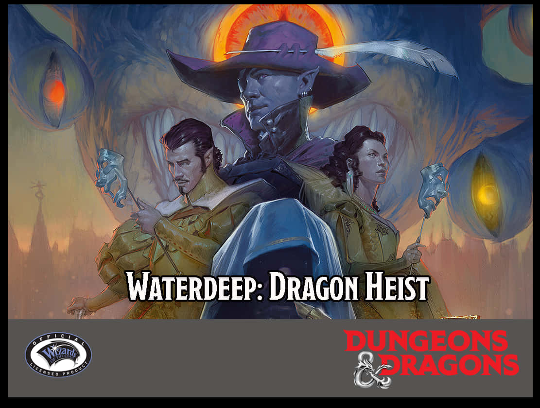 Waterdeep Dragon Heist Artwork PNG with transparent background