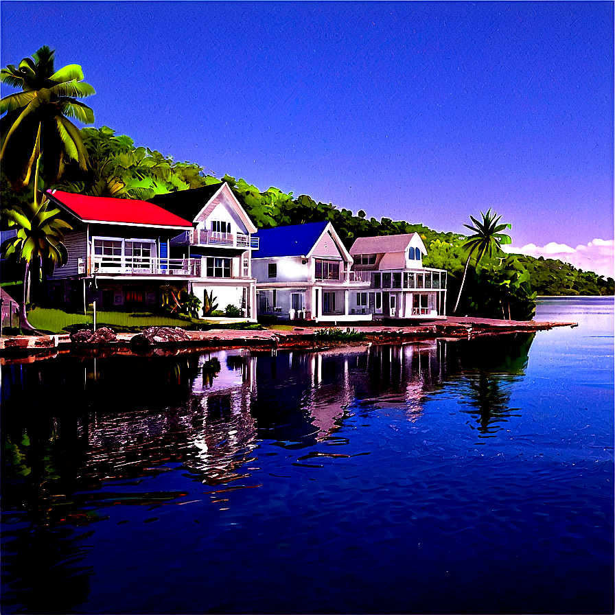 Waterfront Houses Png Iym46