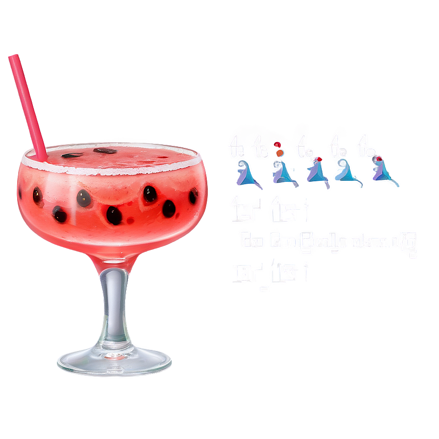 Watermelon Cocktail Png 05232024