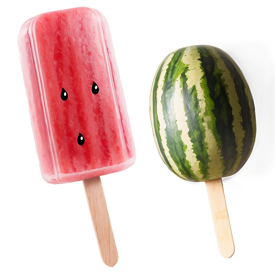 Watermelon Popsicle Png Ldr