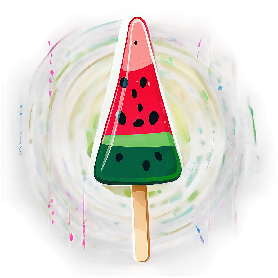 Watermelon Popsicle Png Lec41