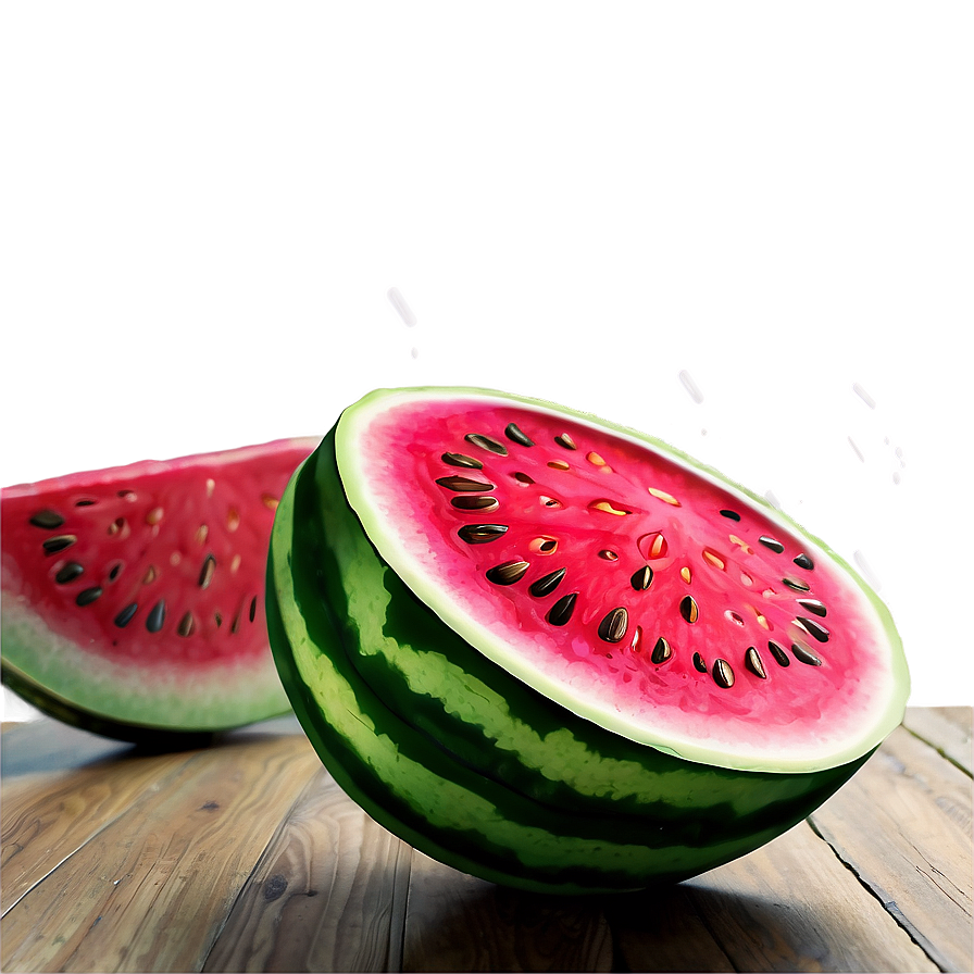 Watermelon Seed Art Png Daj