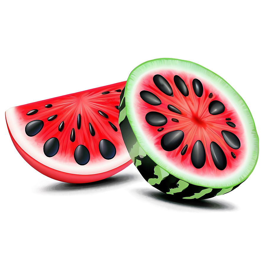 Watermelon Seed Art Png Eiv