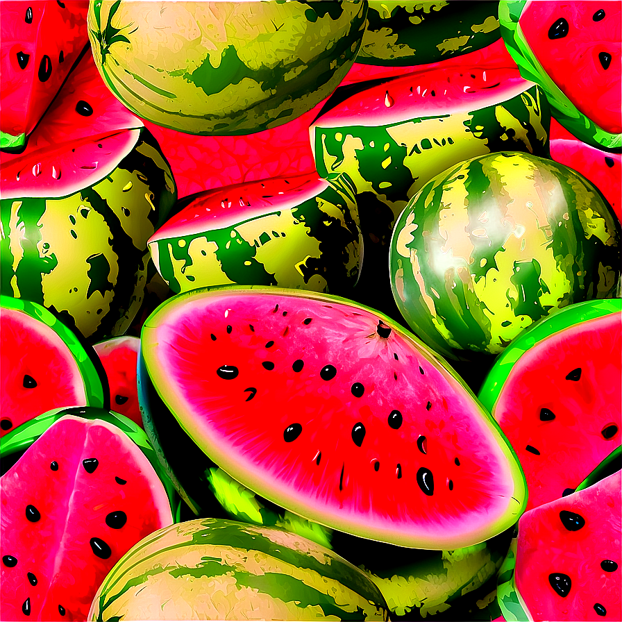 Watermelon Seed Pile Png Can8