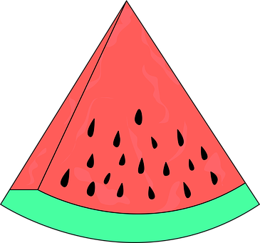 Watermelon Slice Graphic