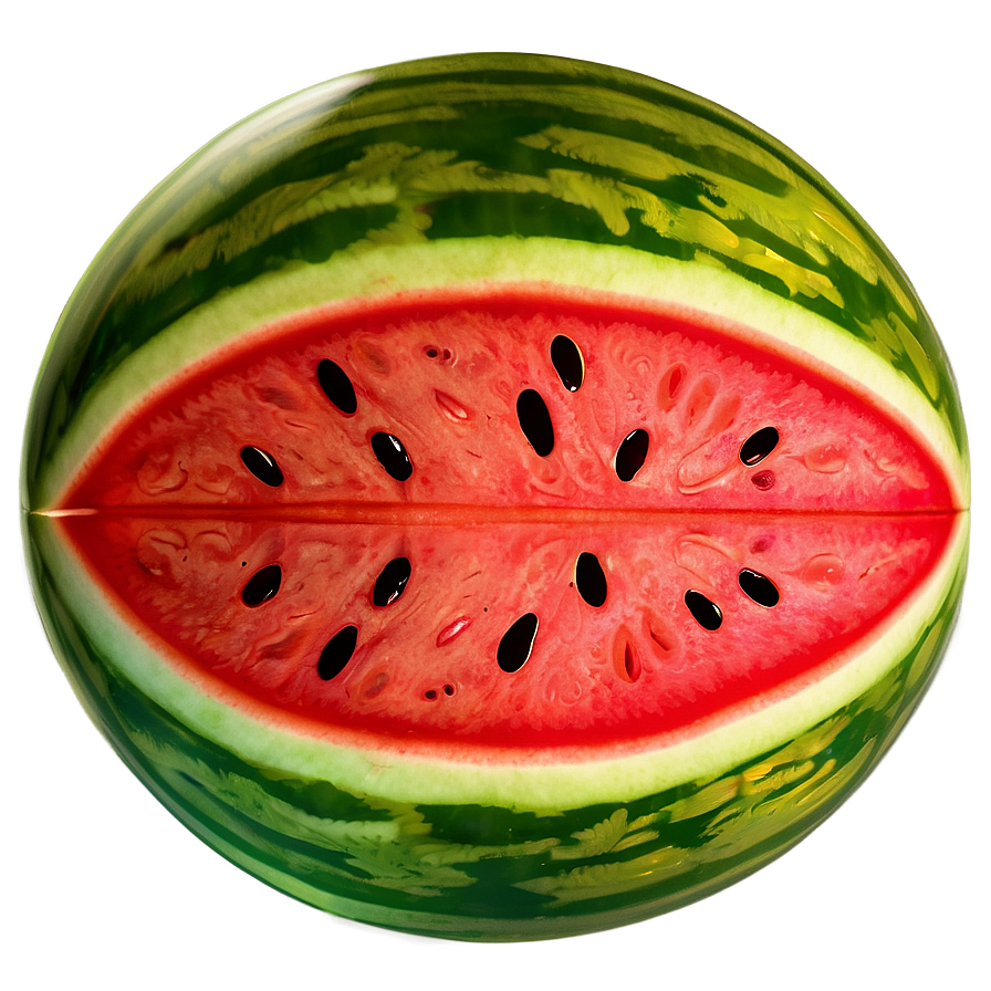 Watermelon Slice On Plate Png Smv31