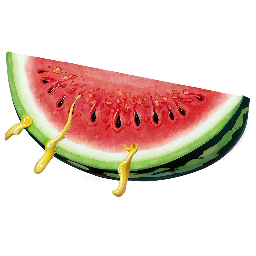 Watermelon Slice PNG 06252024 PNG image with a transparent background, free high-resolution download