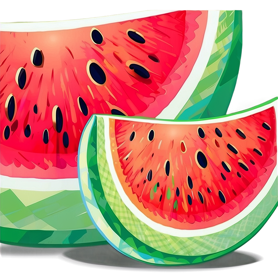 Watermelon Slice Vector Png Dta