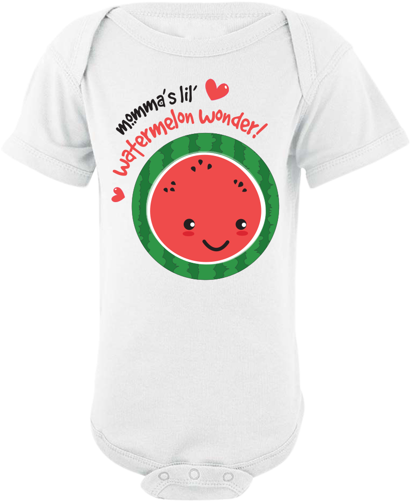 Watermelon Wonder Baby Onesie