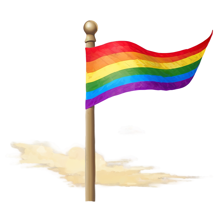 Wave Of Pride Lgbt Flag Png 06252024