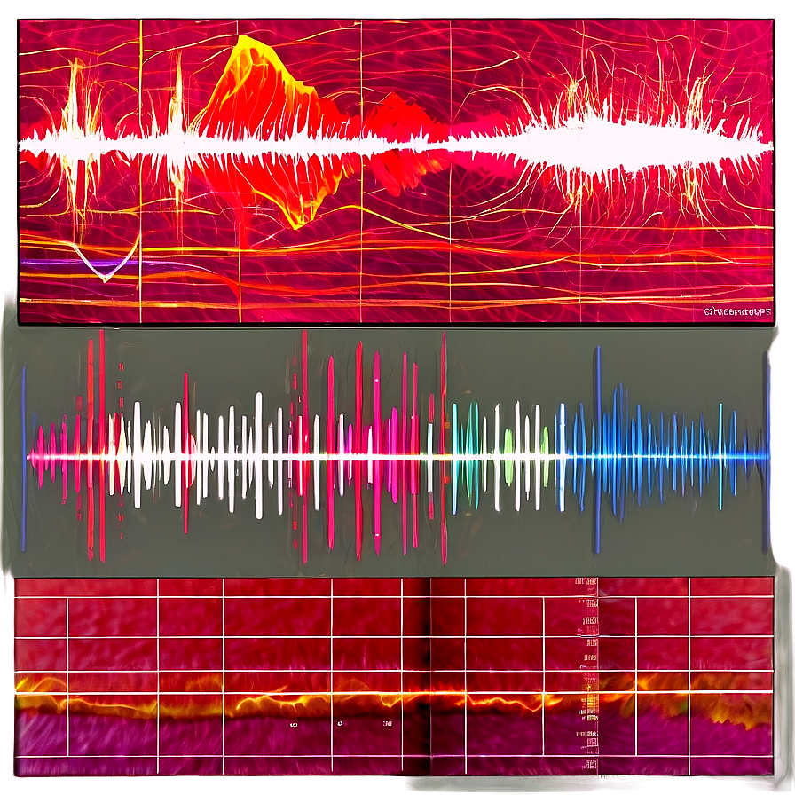 Waveform Visualization PNG 06202024 PNG with transparent background