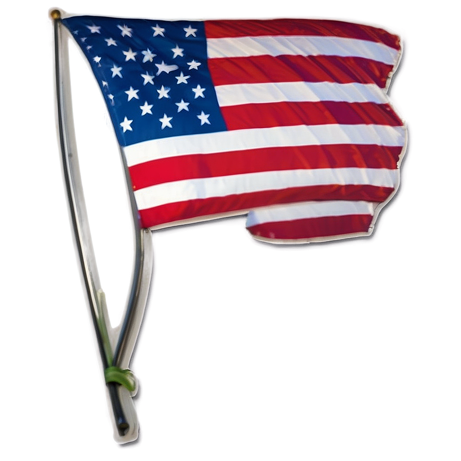 Waving American Flag Transparent Background kyk PNG with transparent background