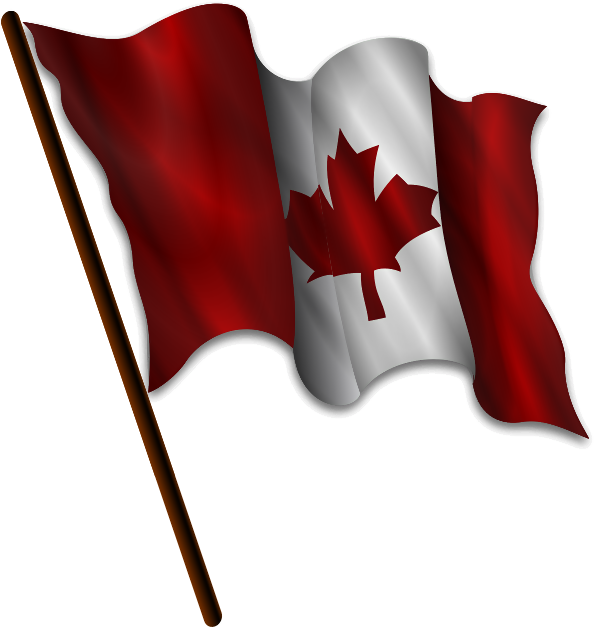 Transparent Canada Clipart - Vector Canada Flag Png, Png Download PNG with transparent background