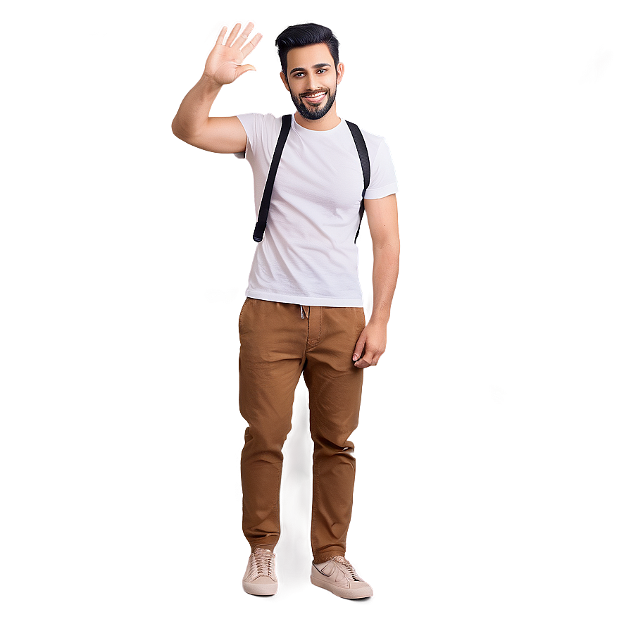 Waving Hand Gesture PNG 06252024 PNG with transparent background