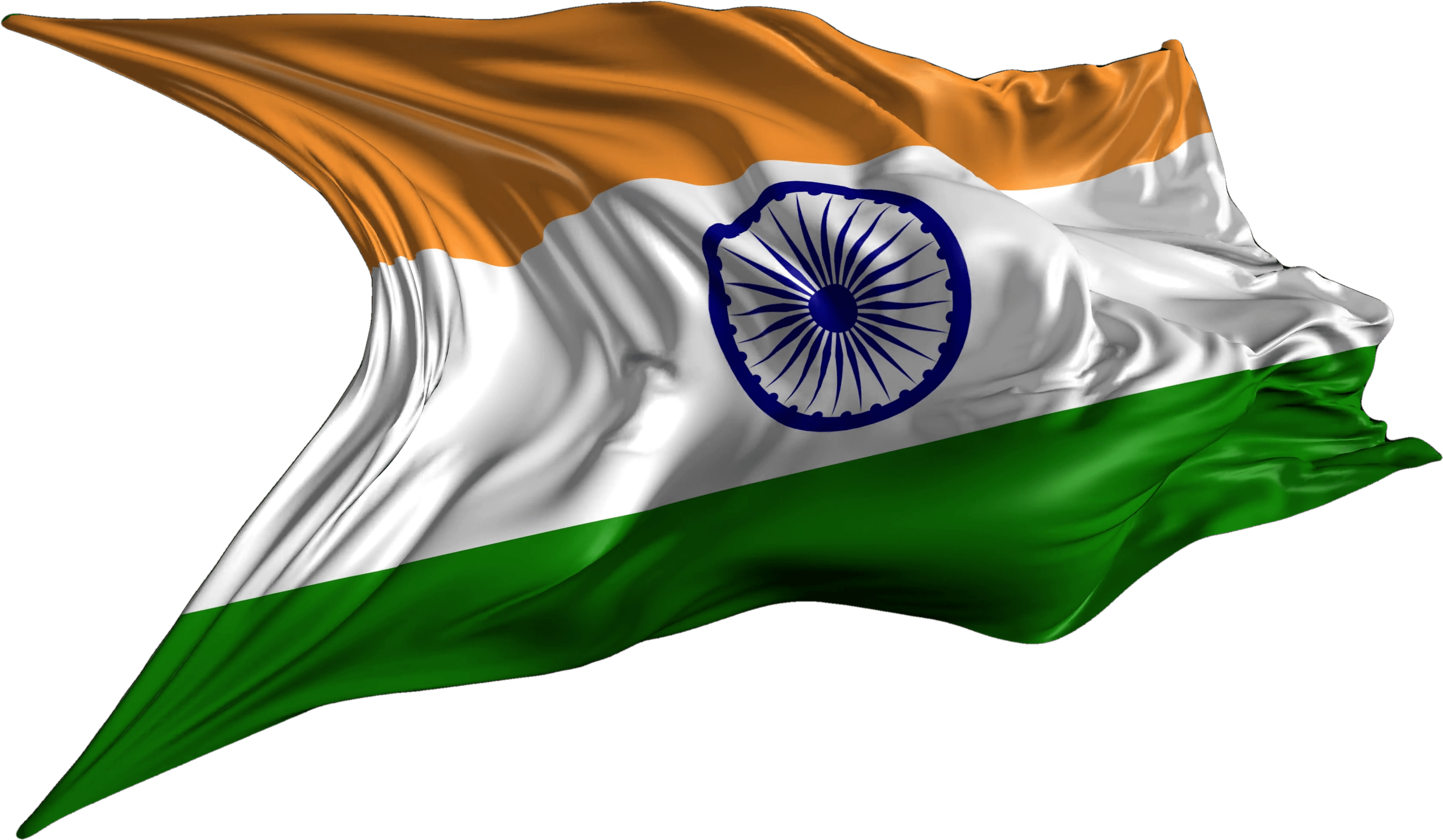 Waving Indian Flag