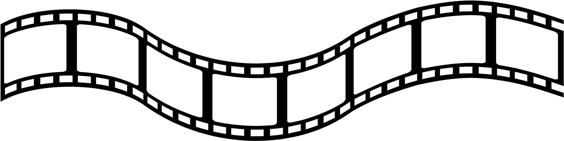 Wavy Filmstrip Vector