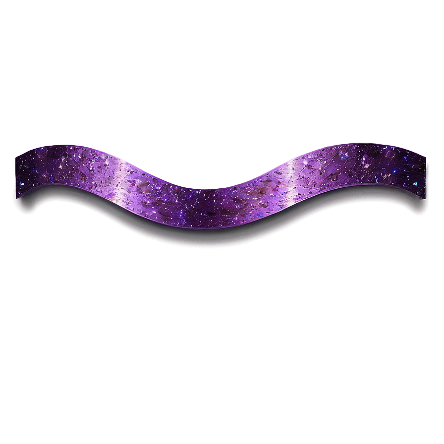 Wavy Glitter Line Png 81