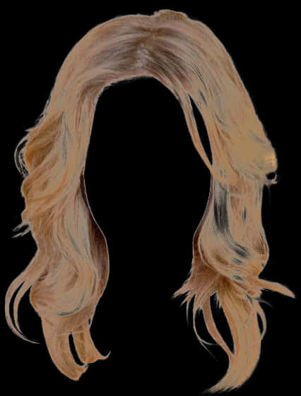 Wavy Hairstyle Transparent Background