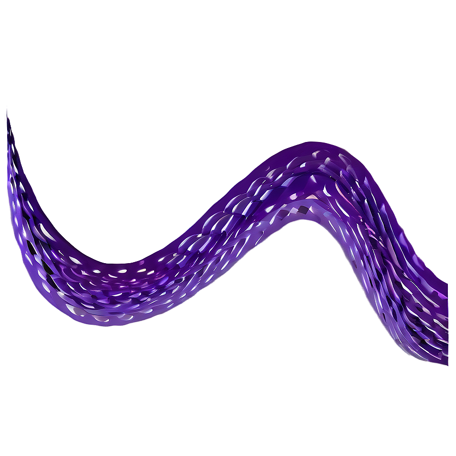 Wavy Purple Abstract Border Png 29