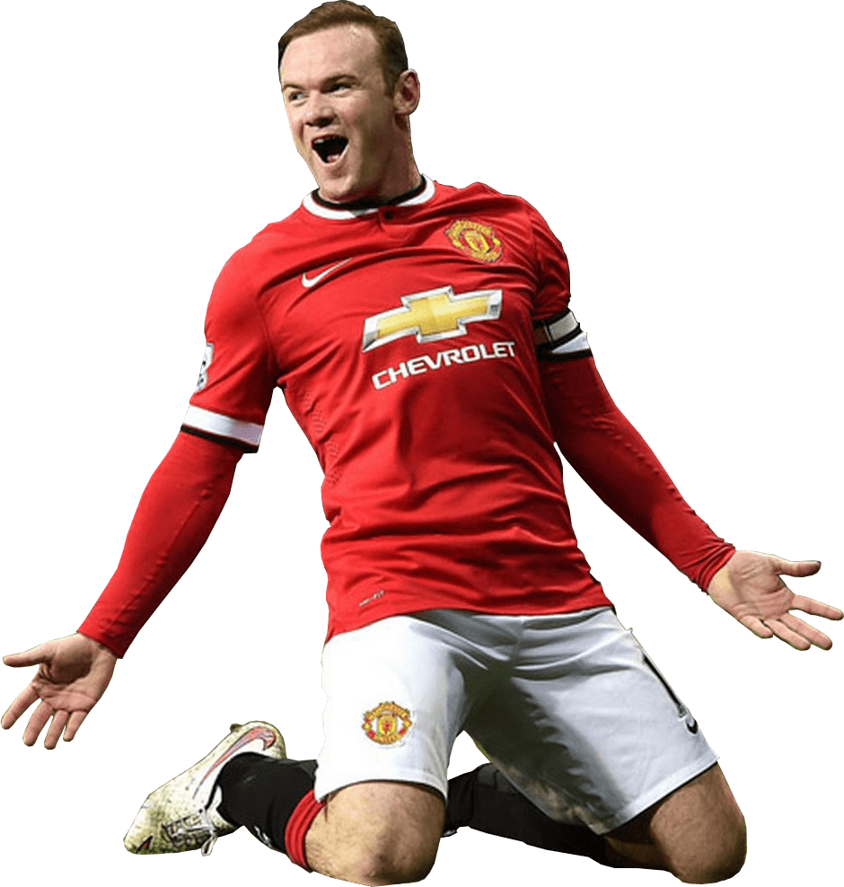 Wayne Rooney Manchester United - Manchester United Players Png, Transparent Png PNG with transparent background