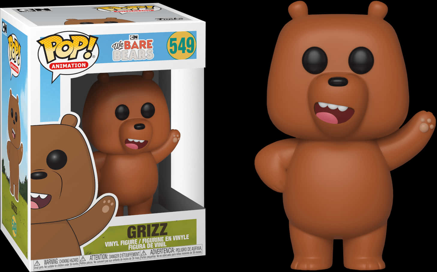 We Bare Bears Grizz Funko Pop