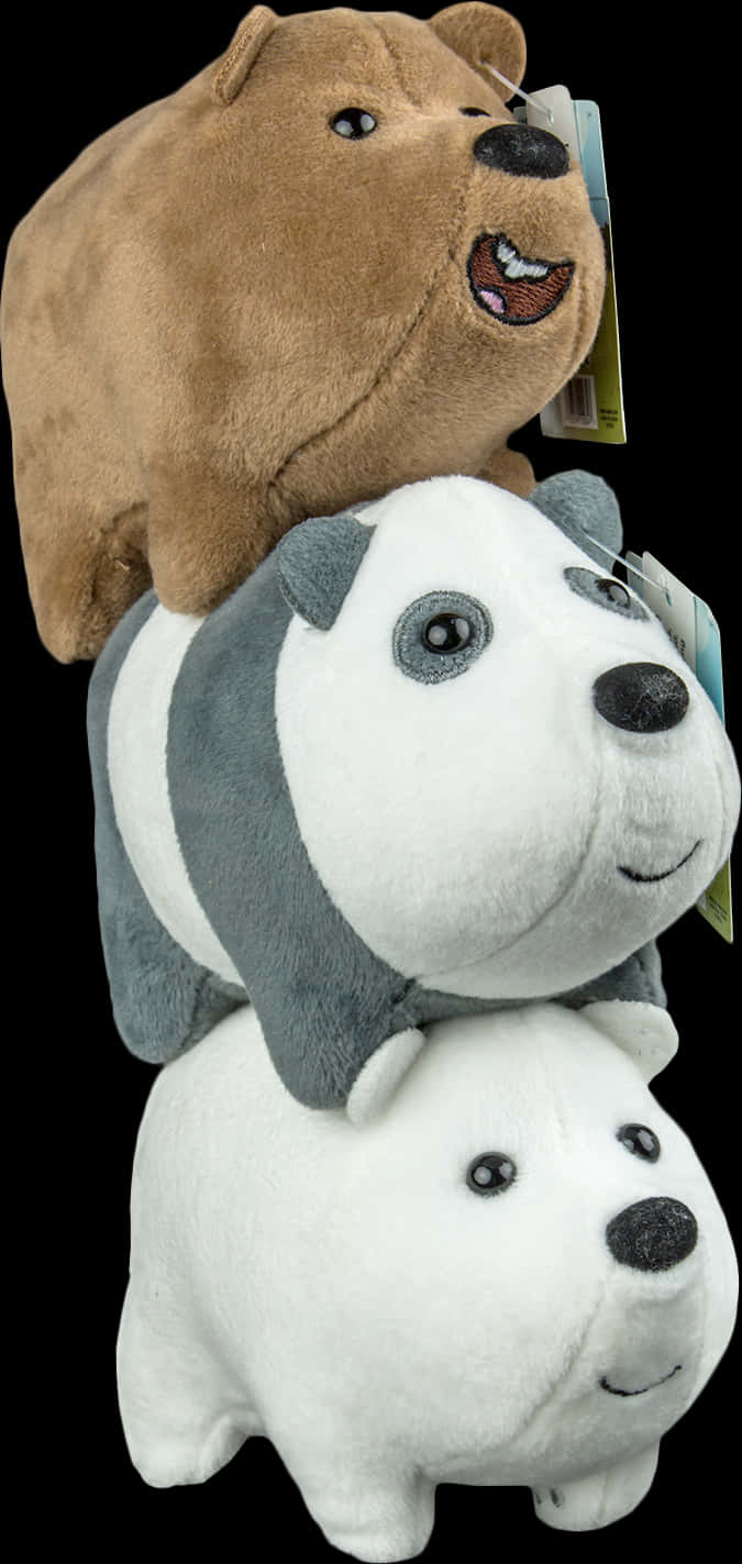 We Bare Bears , Png Download - Stuffed Toy, Transparent Png PNG with transparent background