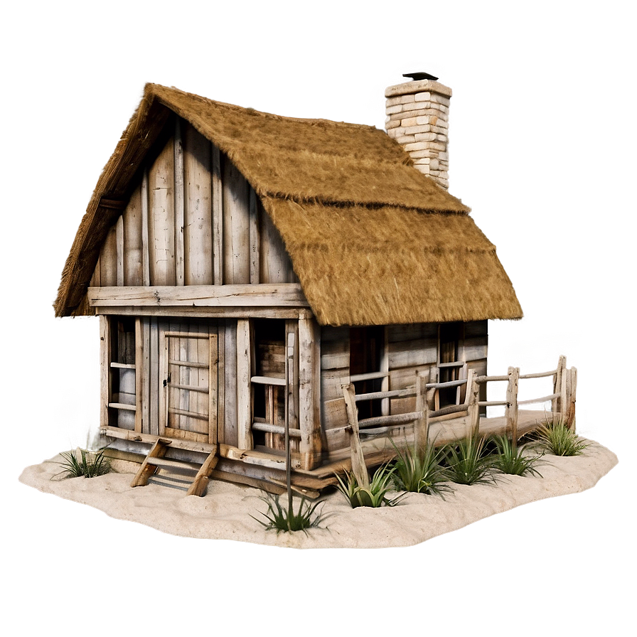 Weathered Cottage By The Sea Png 21