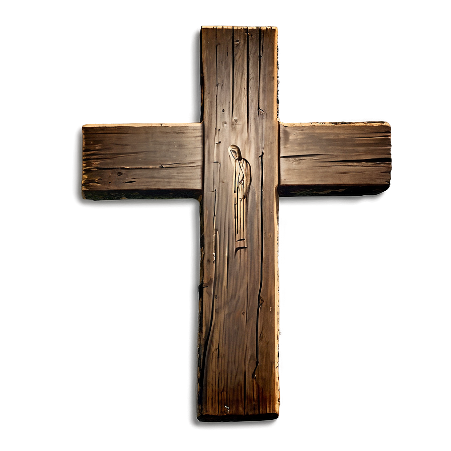 Weathered Wooden Cross Png Ird