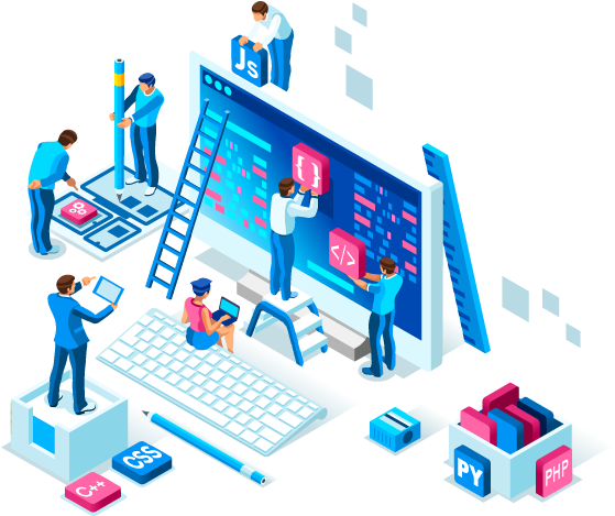 Outsourcing Software Development - Programming Team Website Template, HD Png Download PNG with transparent background
