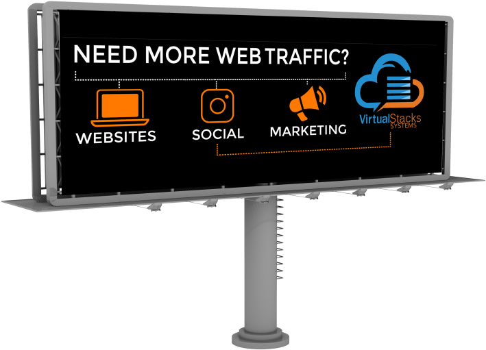 Web Traffic Billboard Advertisement