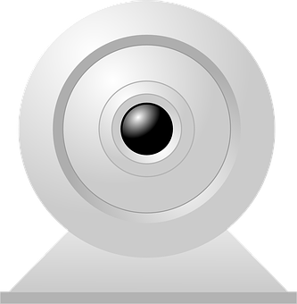 Webcam Icon Graphic PNG with transparent background