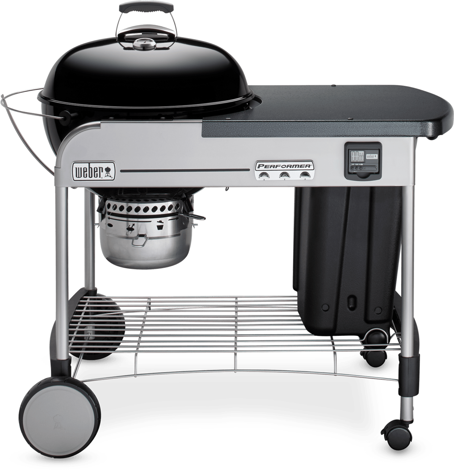 Performer Premium Charcoal Grill - Weber Performer Premium, HD Png Download PNG with transparent background