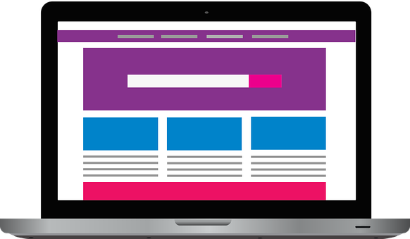 Webpage Layout Graphicon Laptop PNG with transparent background