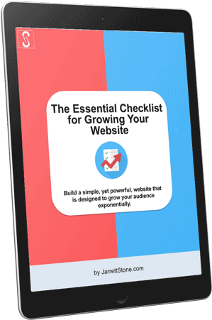 Website Growth Checklist Tablet Display PNG with transparent background