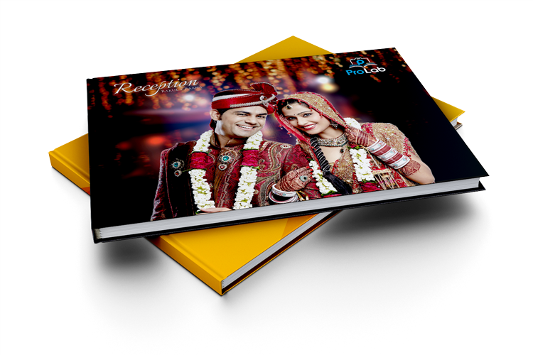 Wedding Album Cover Design PNG with transparent background