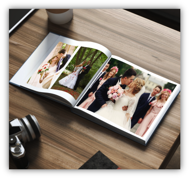 Wedding Album Memories PNG with transparent background