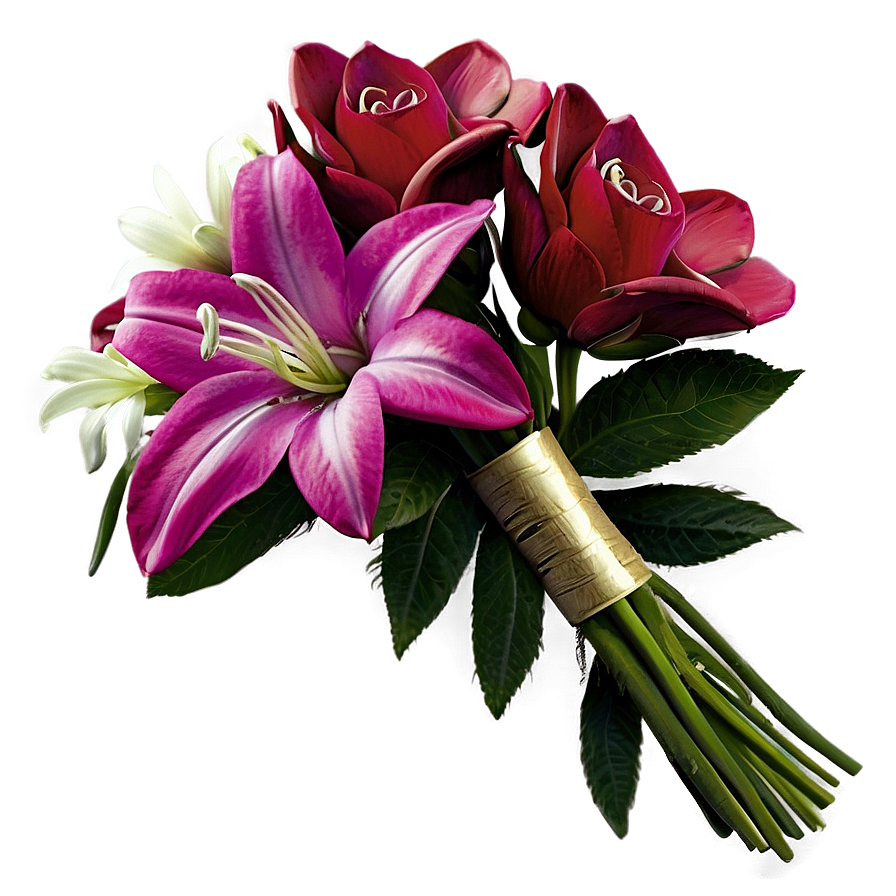 Wedding Bouquet Png 04292024