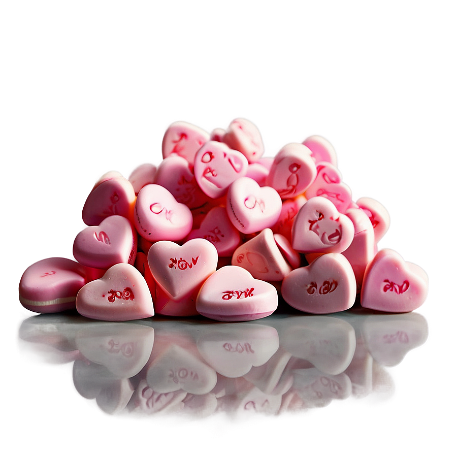 Wedding Candy Hearts Png 21