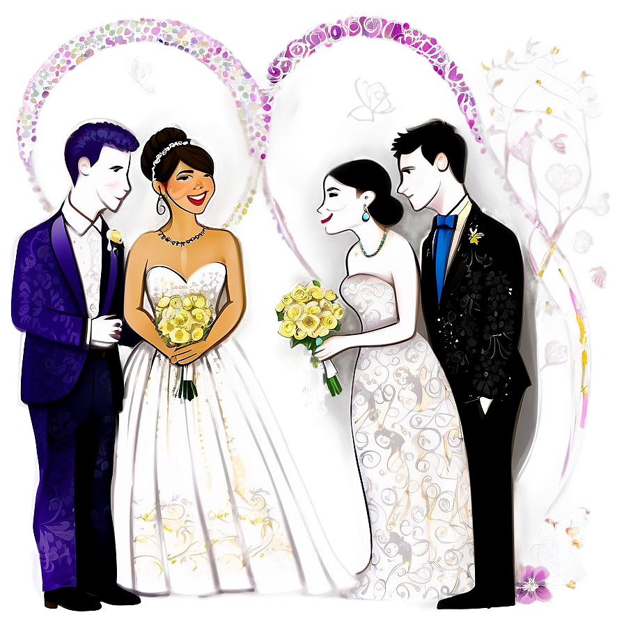 Wedding Doodle Png Yer