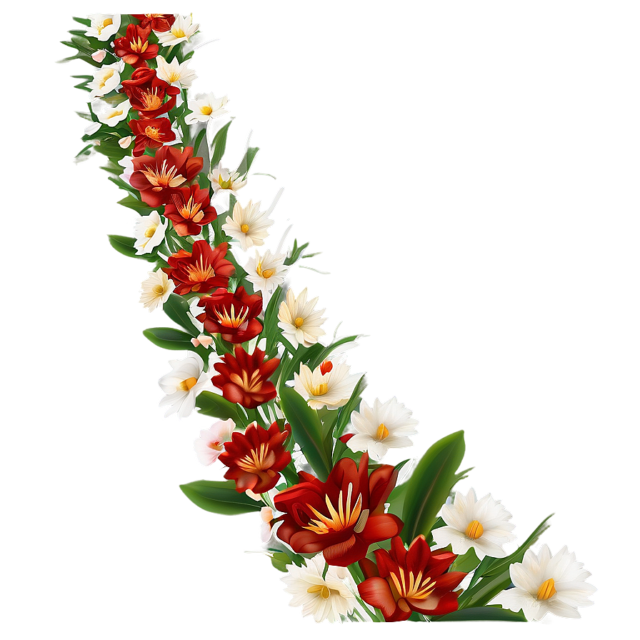 Wedding Flower Border Png Uwv37