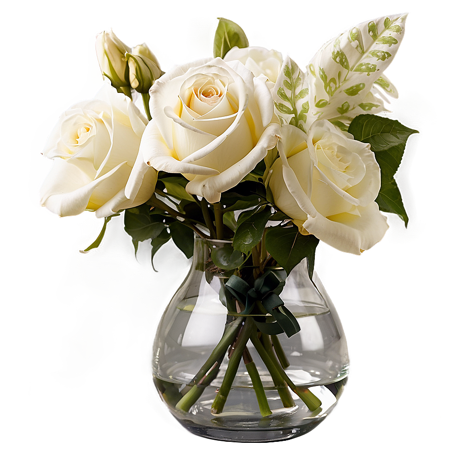 Wedding Flowers In Vase Png Qxu90