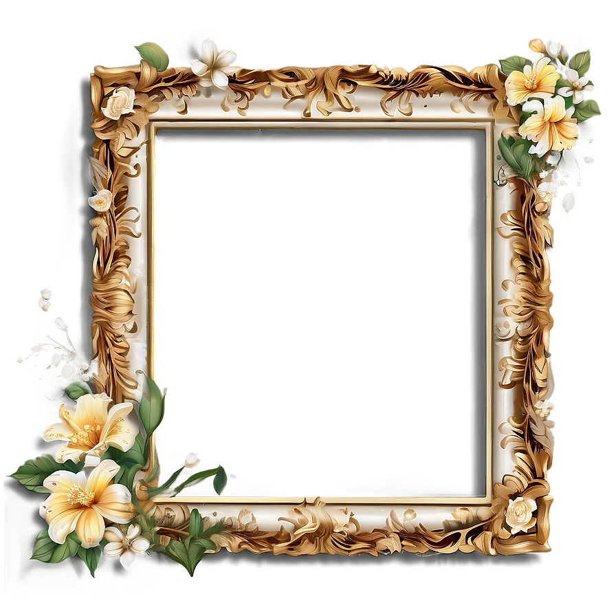 Wedding Frame Design Png 93