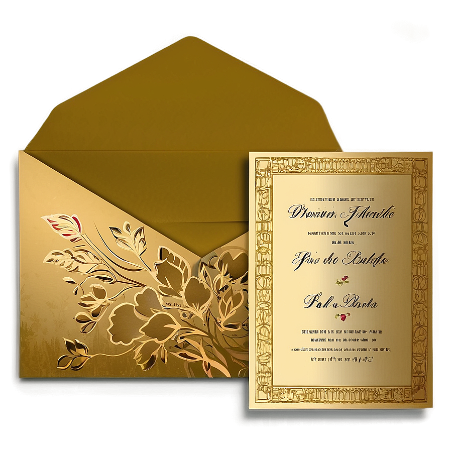 Wedding Invitation Suite Png Fhp73