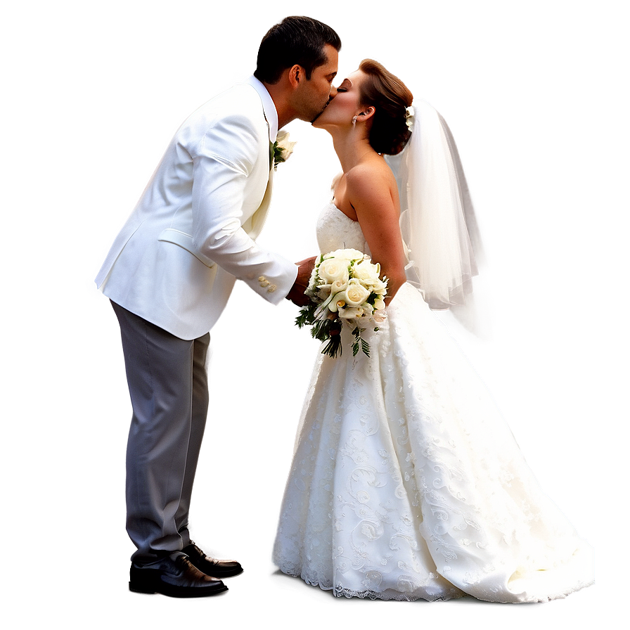 Wedding Kiss PNG 41 PNG with transparent background
