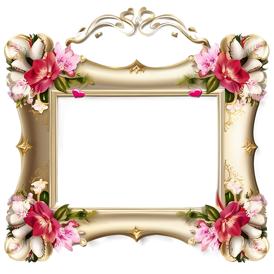 Wedding Photo Frame PNG vkd PNG image with a transparent background, free high-resolution download