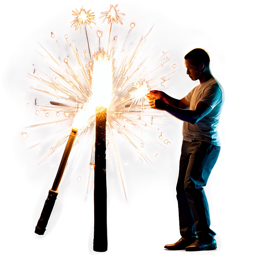 Wedding Sparklers Night Png 55