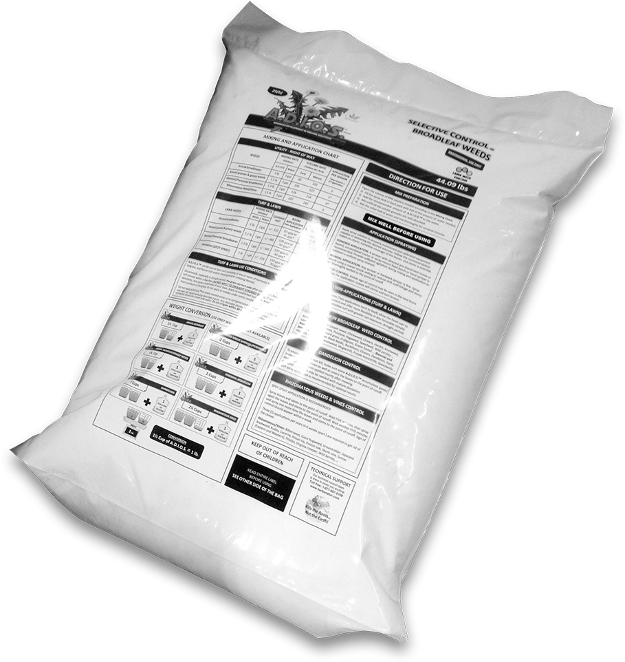 Weed Control Product Packaging