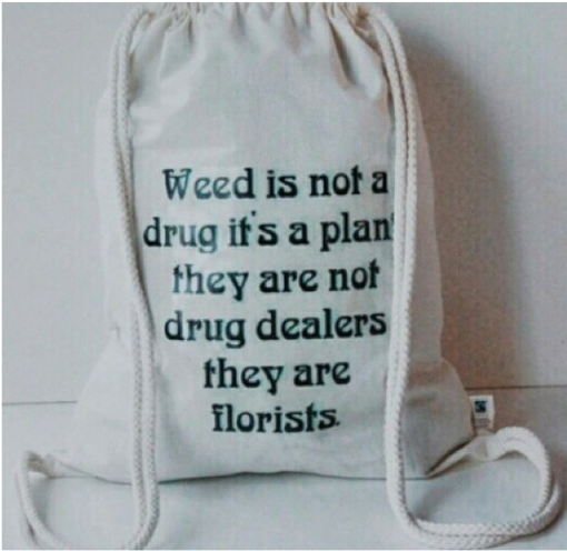 Weed Florists Statement Bag