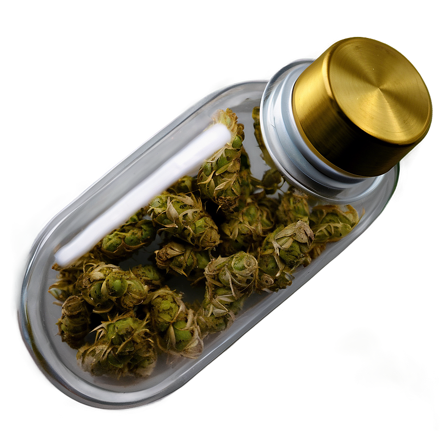 Weed In Prescription Bottle Png Gjd65